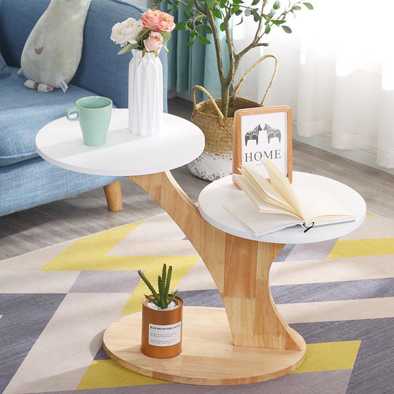 bàn cafe mặt phòng khách chung cư nhỏ sofa hiện đại tối giản ban công trà góc mini