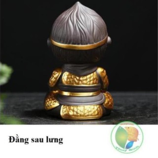 SL1921 Tượng Tôn Ngộ Không để trong bể thủy sinh  -
