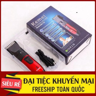 Freeship tông đơ cắt tóc kemei km-730 follow,tăng đơ cắt tóc gia đình tiện dụng kemei -730 tiện lợi 002