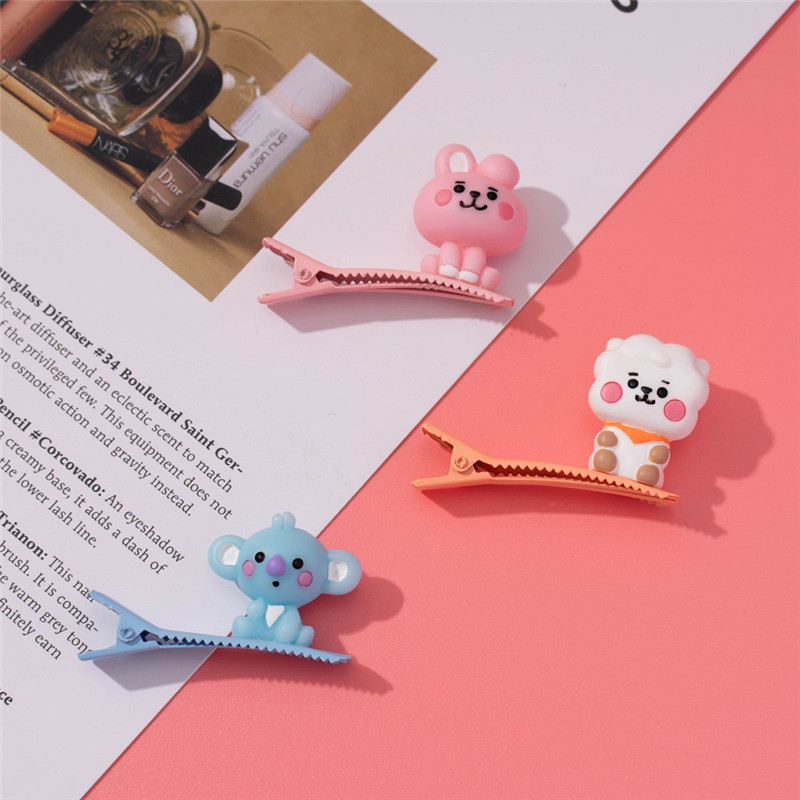 Kẹp tóc kèm tờ thẻ cho fan KPOP BTS BT21