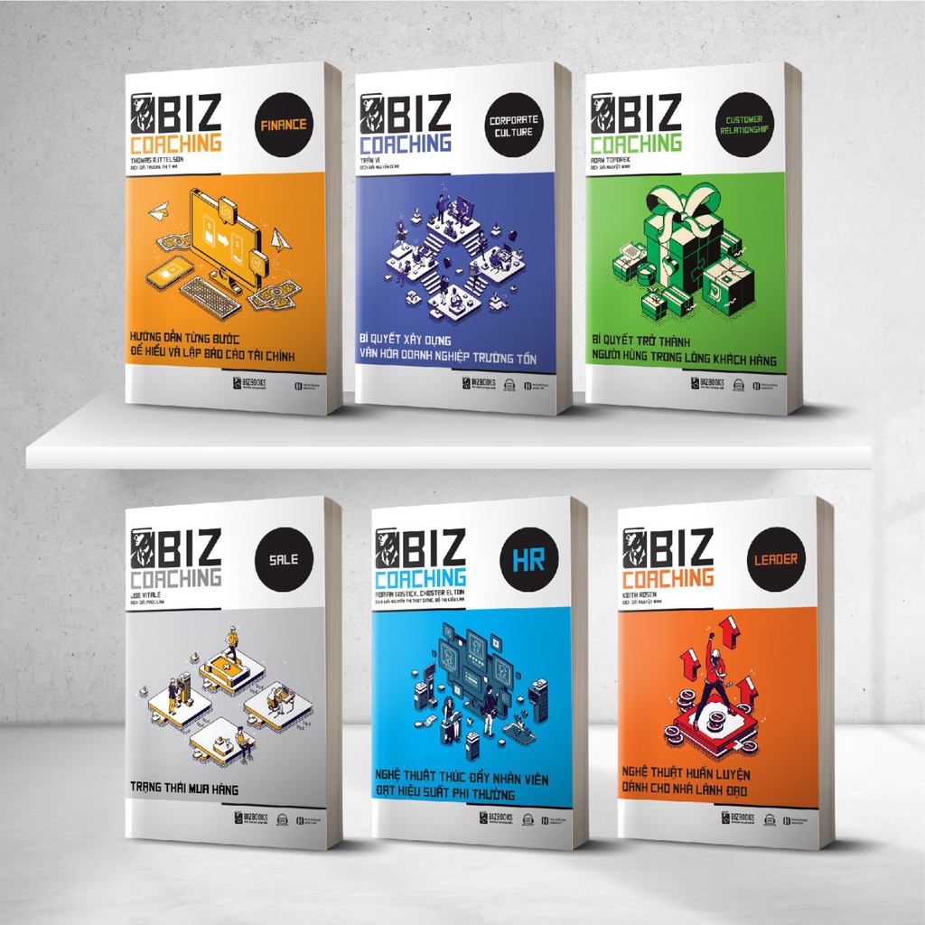 Bộ Sách - Biz Coaching: Bộ Quản Trị Doanh Nghiệp Từ Những Khối Óc Hàng Đầu Thế Giới - BIZBooks