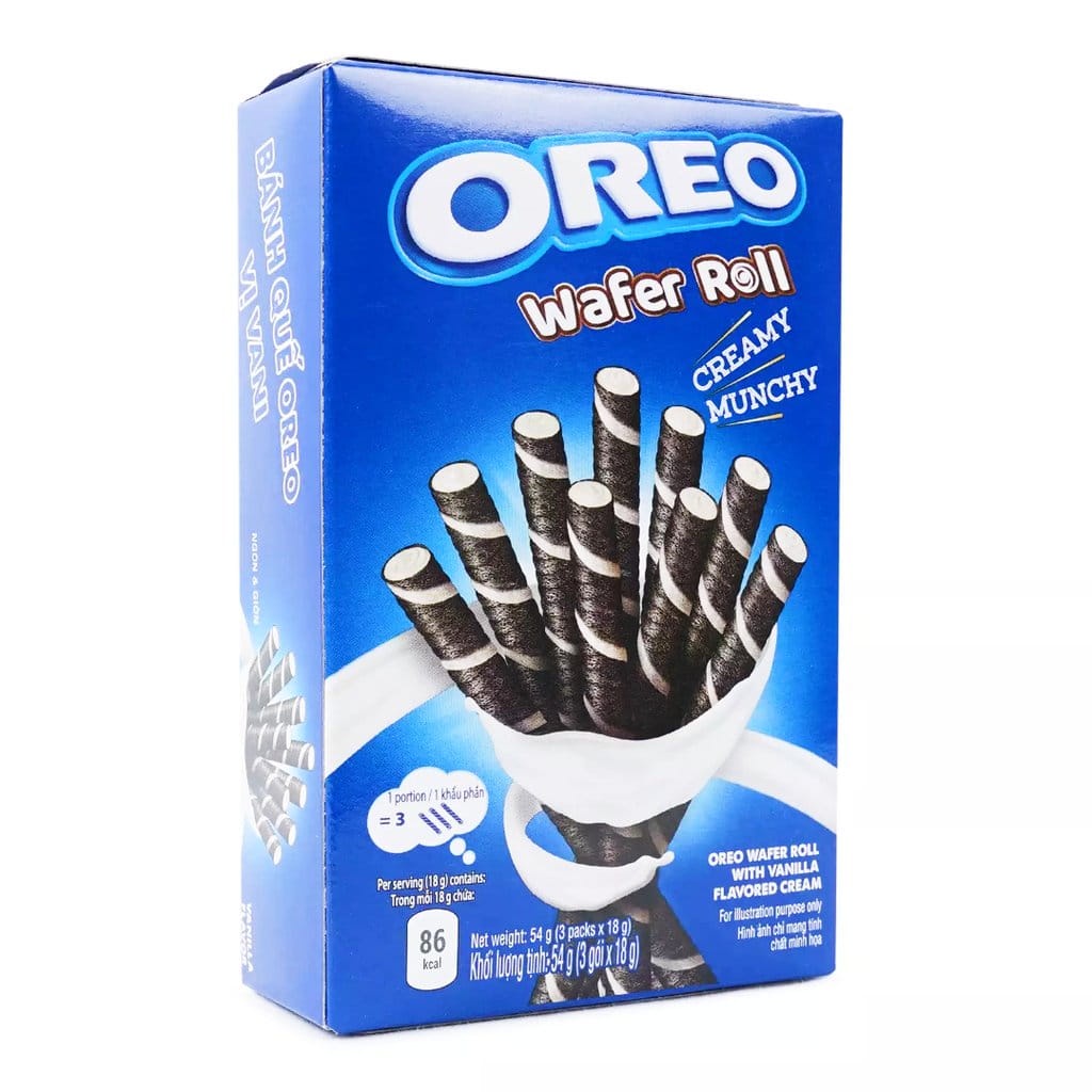 Bánh que Oreo Wafer Roll hộp 54gr