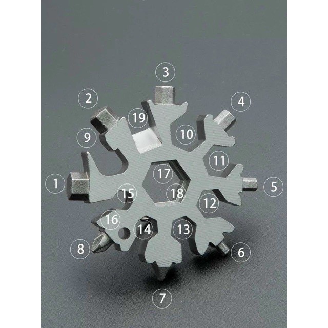 Tua Vít Mini 8 Đầu Đa Năng 19 Trong 1 Siêu Tiện Lợi