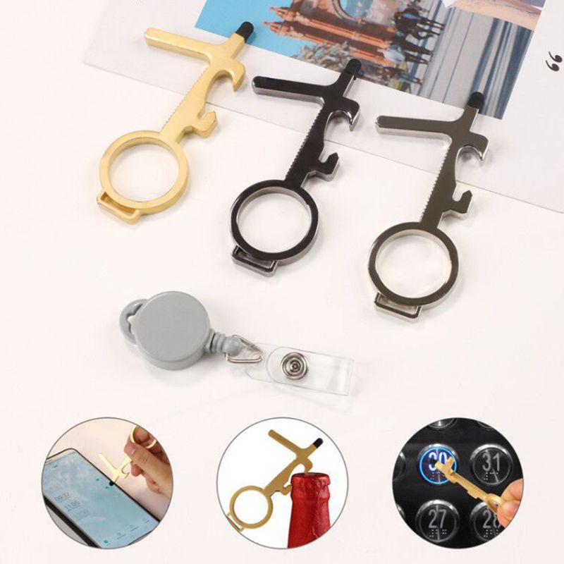 Dụng Cụ Mở Cửa An Toàn Không Tiếp Xúc Bằng Thép Không Gỉ
