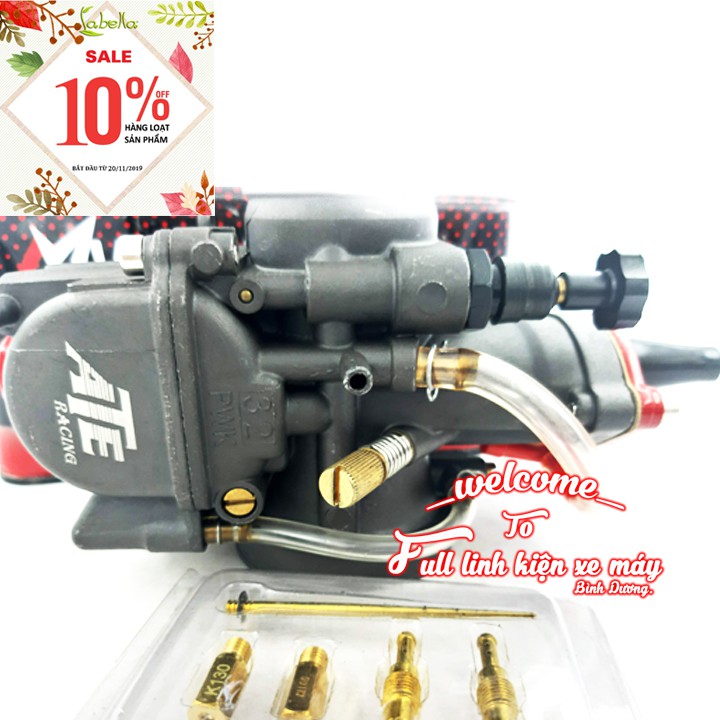 Bình Xăng Mikuni Ga Dẹp 32