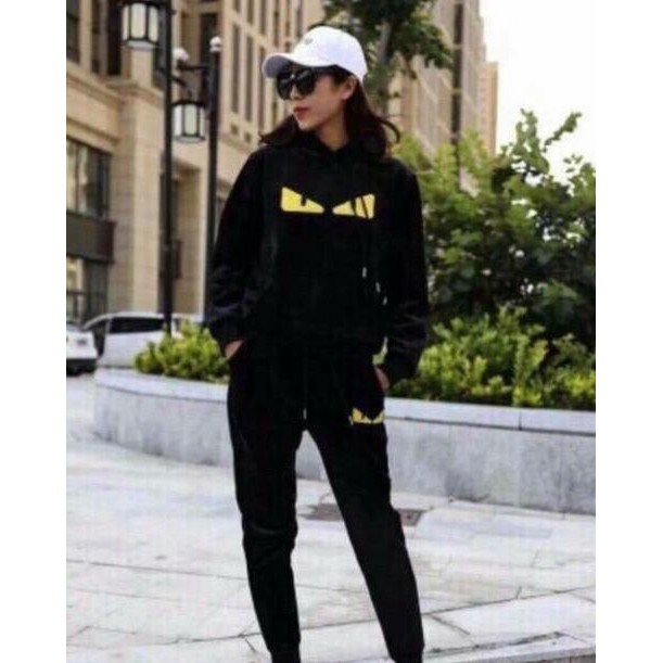 BÁN CHẠY - Áo hoodie nam nữ đôi mắt vàng