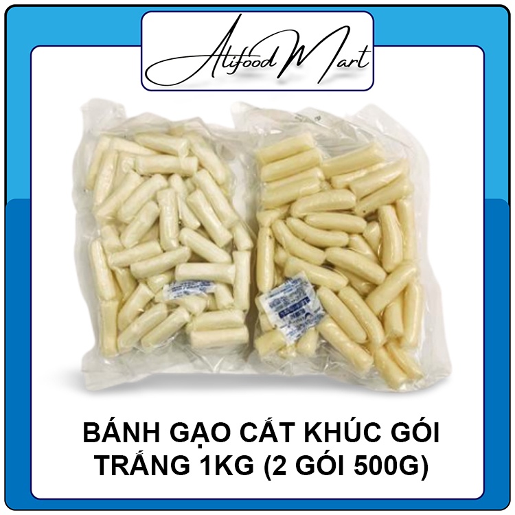 Bánh gạo cắt khúc gói trắng 1kg