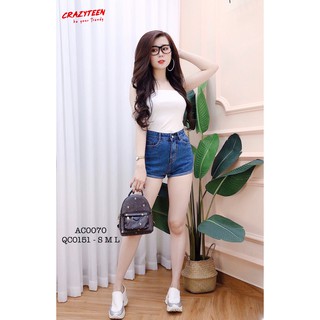Áo Hai Dây Đơn Giản CRAZYTEEN (AC0070)
