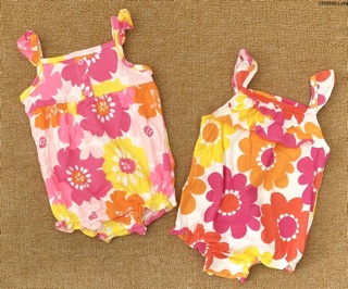 Set 3 Romper đùi bé gái
