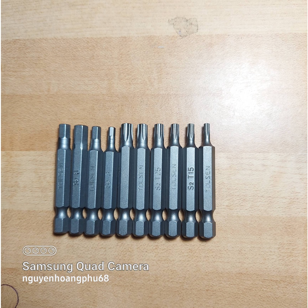 Một mũi vít lục giác, lục giác bông hoa thị Tolsen 5cm