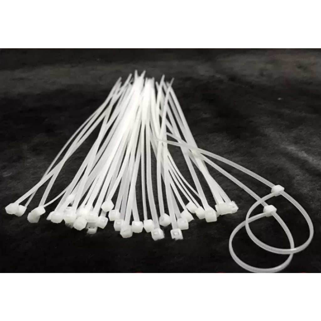 Dây rút nhựa màu trắng Dây rút nhựa đủ kích cỡ 10CM, 20CM, 30CM, 40CM  - DNX IPURE