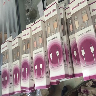 [⚡Sale Tuyệt Đỉnh⚡] Cáp Sạc Nam Châm Từ Tính 2 Đầu Cho Iphone và Android