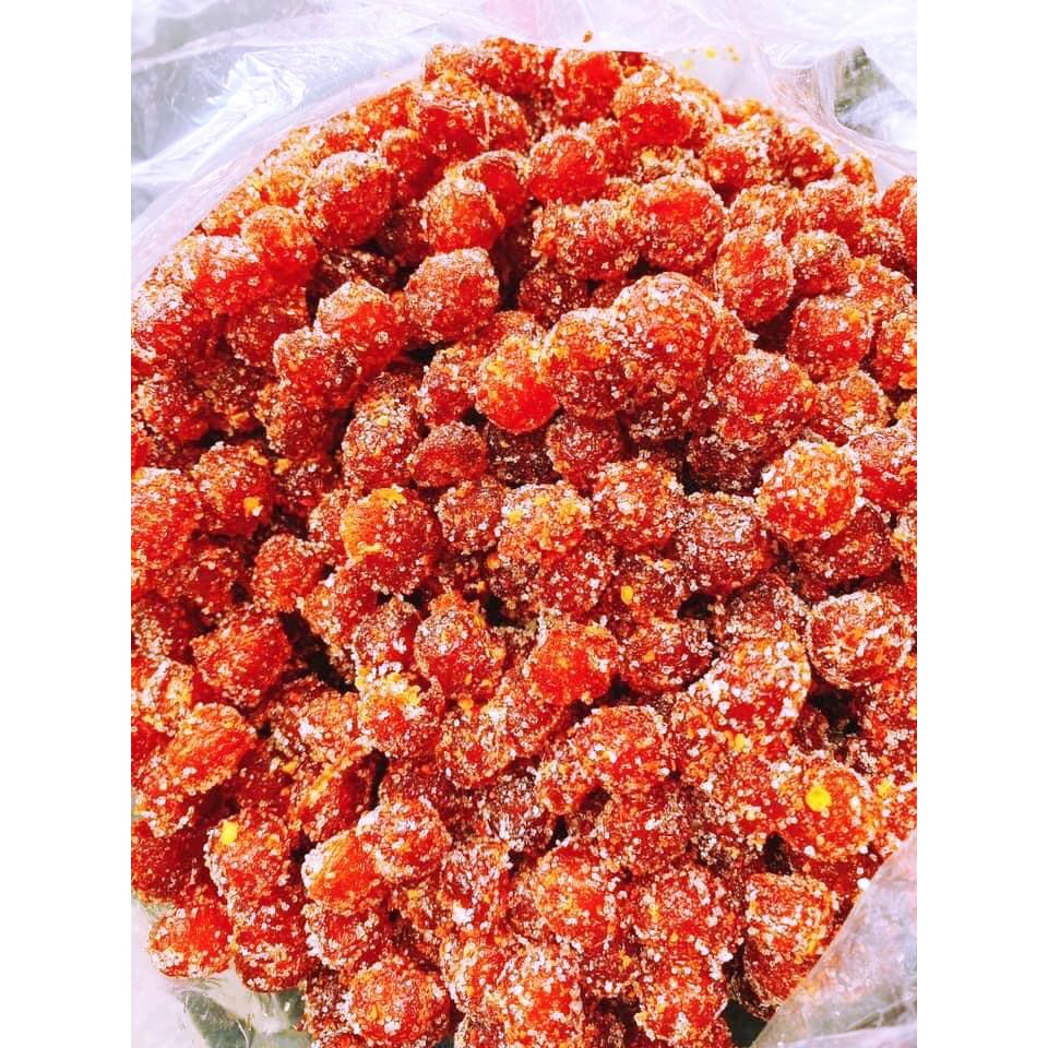 Chùm Ruột Sấy Vị Chanh Muối,Mứt Chùm Ruột Hủ 500G - GÀ BEO FOOD