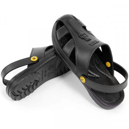 Dép Phòng Sạch Chống Tĩnh Điện Quai Hậu Black ESD Bền Đẹp Chất Lượng Cao, Dùng Trong Nhà Máy, Xí Nghiệp