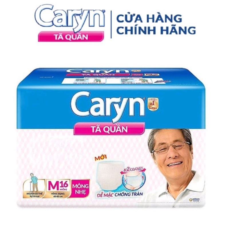 Tã Quần Người Lớn Caryn Đủ Size M16/ L14 /XL12 /M32/L28/XL24
