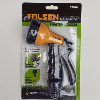 Vòi tưới cây 8 kiểu phun Tolsen