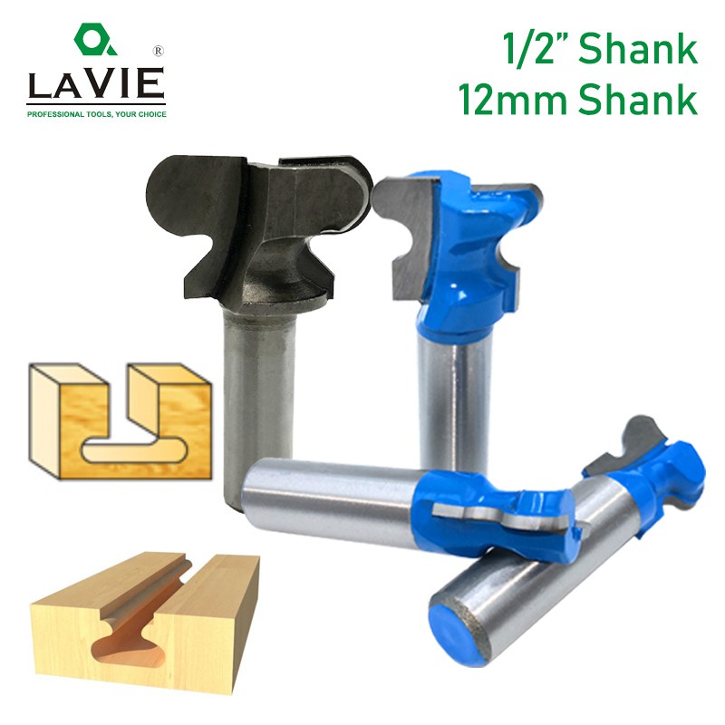 Lavie Mũi Phay Gỗ Hai Ngón Tay 12mm 1 / 2 "Mc03190