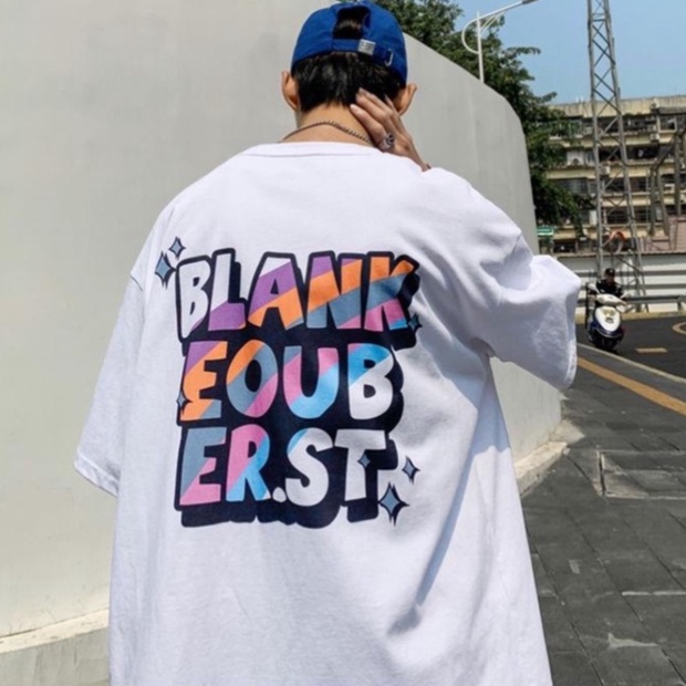 Áo thun Unisex form rộng tay lỡ, Áo phông nam nữ cotton thấm hút, dày dặn mềm mịn họa tiết BUER