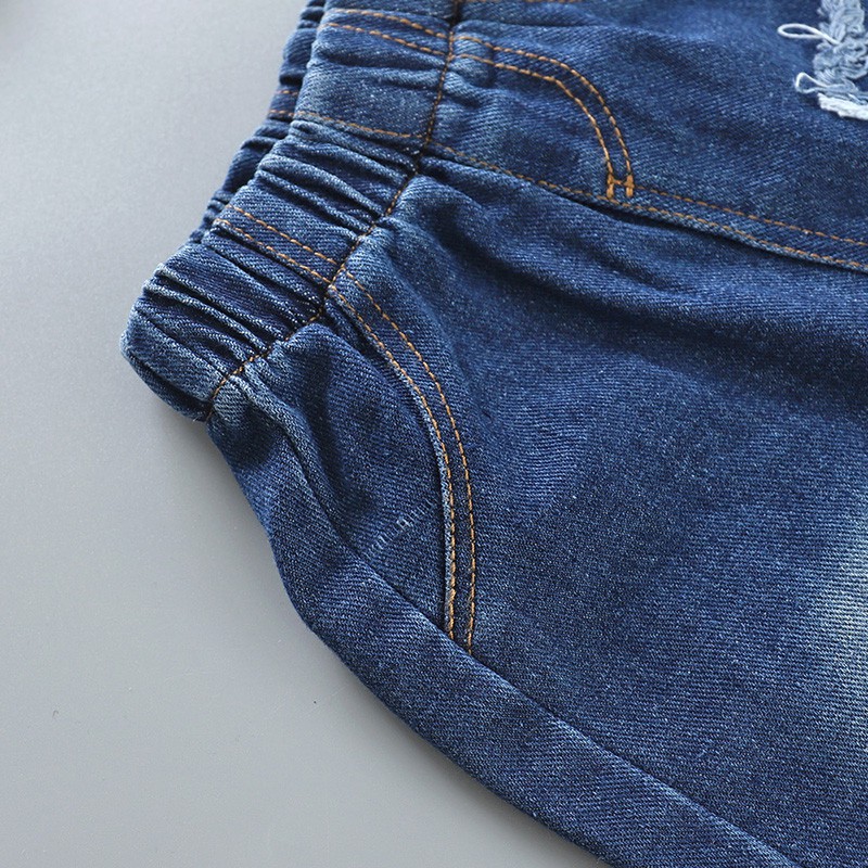 Quần denim mềm mại xinh xắn cho bé trai và bé gái
