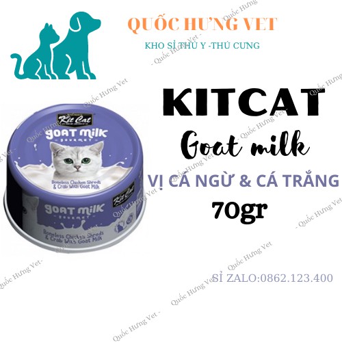 Pate Sữa Dê kitcat cho mèo