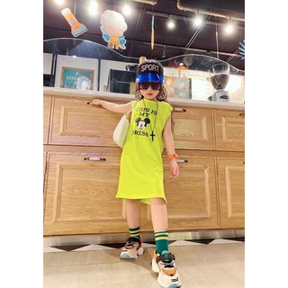 Đầm xuông mickey