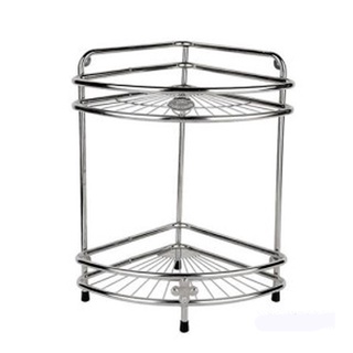 Kệ góc tường - kệ góc inox 2 tầng