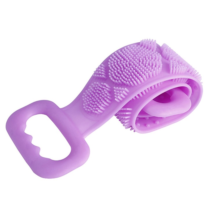 Dây chà lưng massage cơ thể khi tắm bằng silicone gai