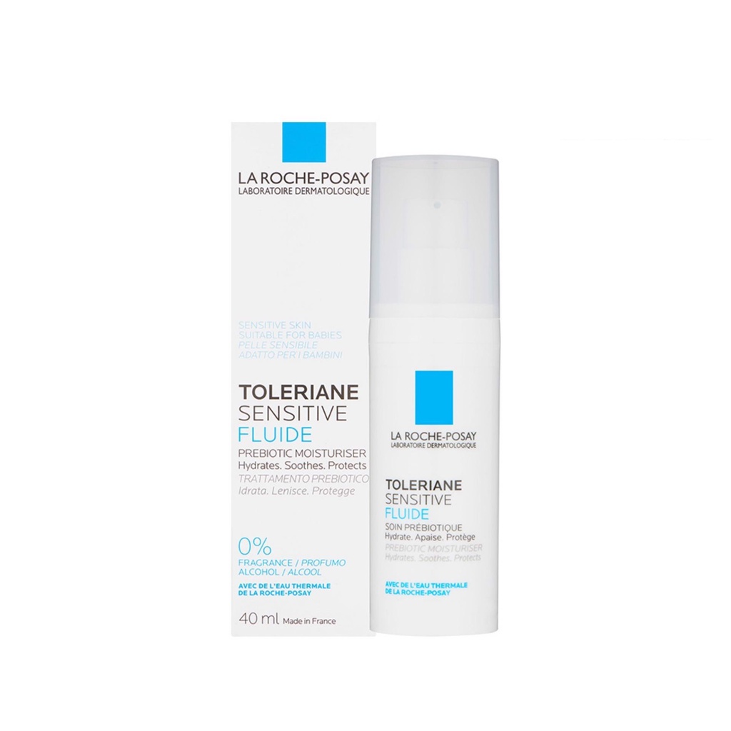 La Roche-Posay Sữa Dưỡng Làm Dịu Và Bảo Vệ Da Quá Nhạy Cảm Toleriane Sensitive Fluide La Roche-Posay 40ml