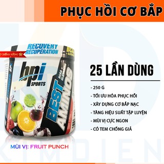 PHỤC HỒI CƠ BẮP NHANH CHÓNG BEST AMINOS BPI SPORTS