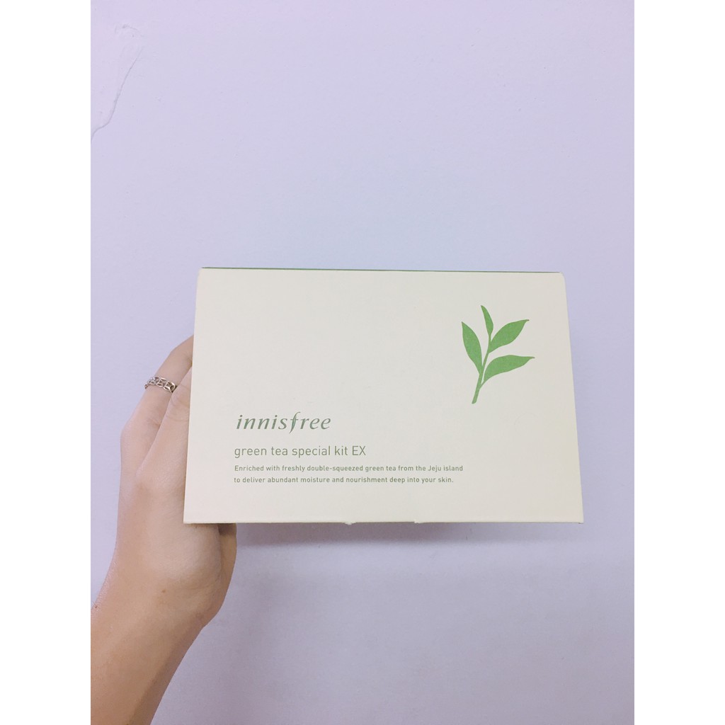 Bộ Dưỡng Da Innisfree Trà Xanh Green Tea Special Kit EX Set (4 Sản Phẩm)