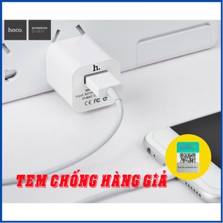 Củ Sạc 🔴FREESHIP🔴 Cốc Sạc Hoco 1A SMART CHARGER UH102 chính hãng