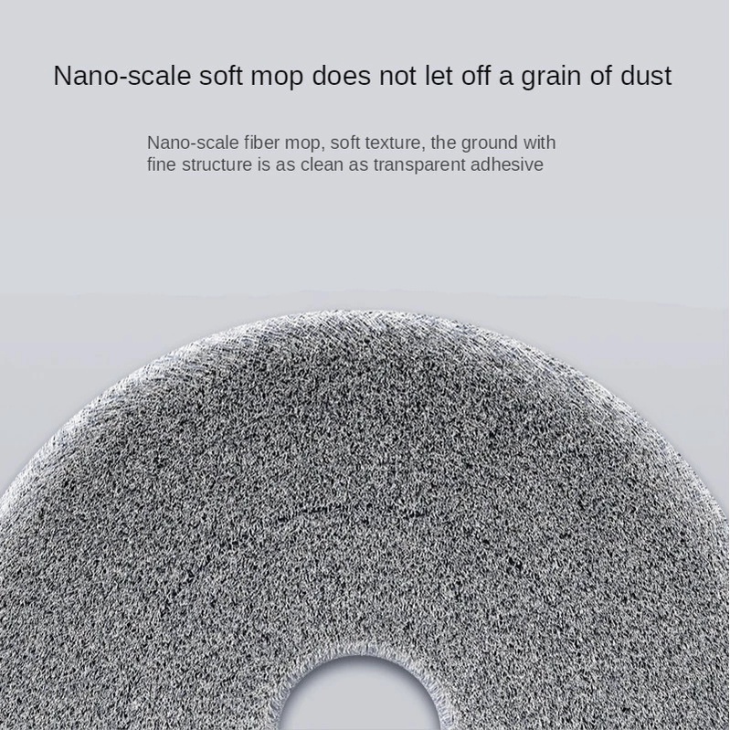 Đầu Lau Nhà Tròn / Hình Chữ Nhật Thay Thế Bằng Sợi Micro Tiện Dụng