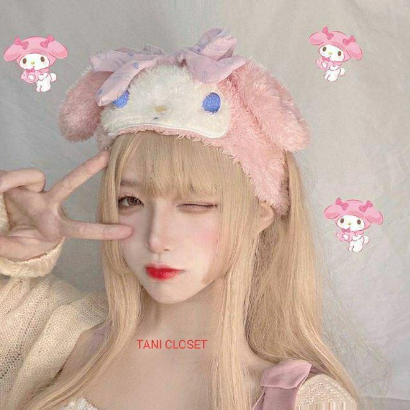 Băng Đô Rửa Mặt Cinnamoroll My Melody Xinh Xắn