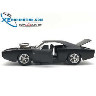 XE MÔ HÌNH Dom’S Dodge Charger 1:24 (Đen)