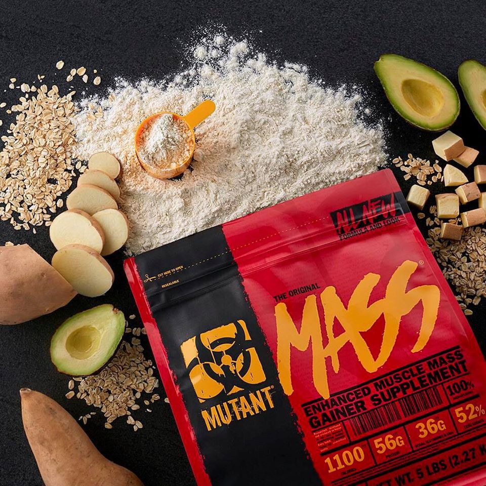Sữa tăng cân Mutant MASS 12 Lbs  Hỗ Trợ Tăng Cân, Tăng Cơ Cho Người Gầy, Kén Ăn, Khó Lên Cân,  Authentic 100%.
