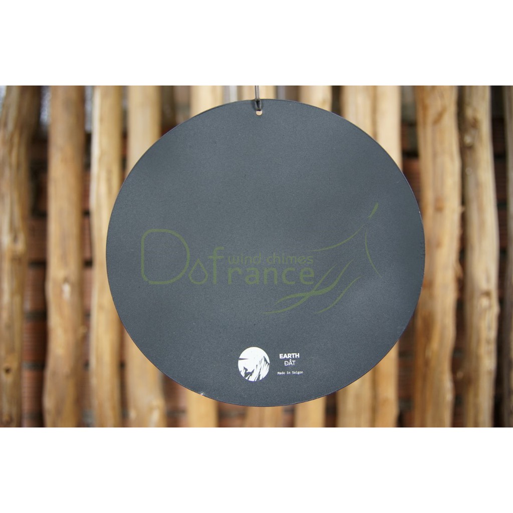 Chuông gió nhạc thiền Dofrance - Đất 30mm