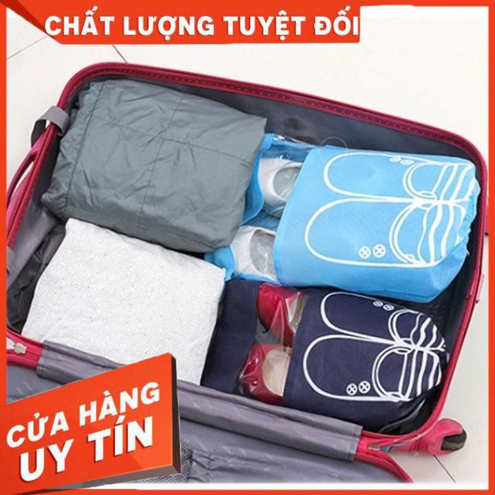 [XẢ KHO+FREE SHIP]  [ SIÊU SALE ]  Túi đựng giầy dép đa năng tiện lợi