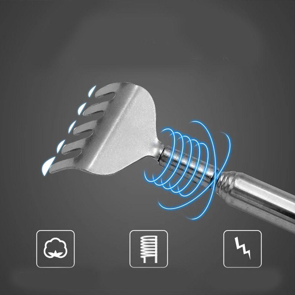 OCEANMAP Cây Gãi Lưng Bằng Thép Không Gỉ Có Thể Điều Chỉnh Tiện Lợi