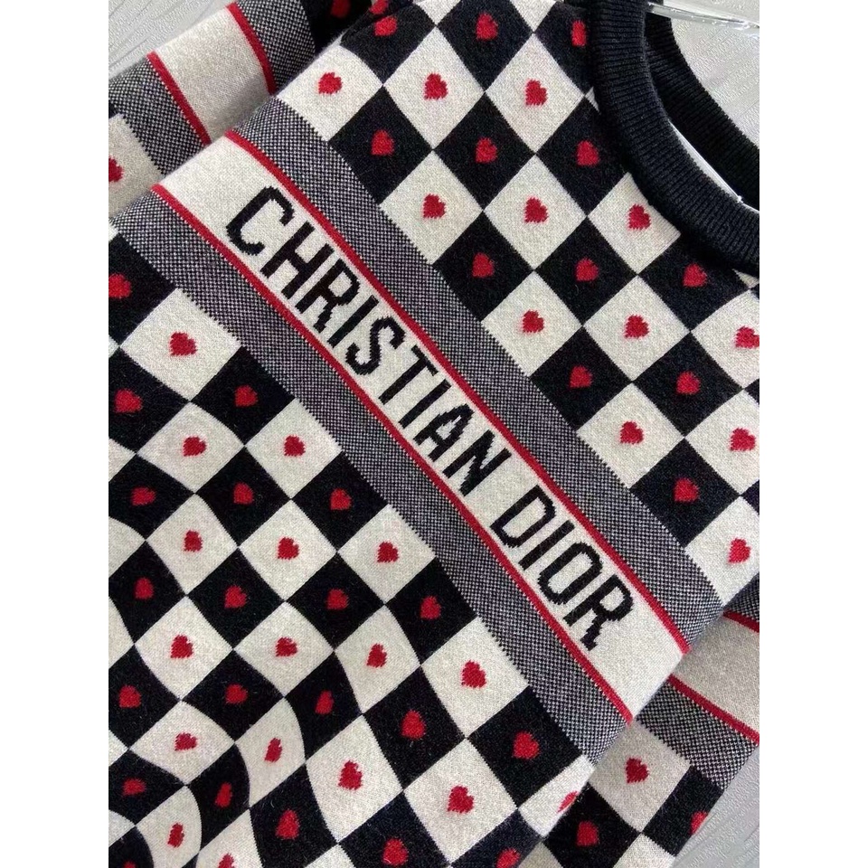 Áo Len Họa Tiết Thương Hiệu Sang Trọng Hàng Nhập Quảng Châu Cao Cấp