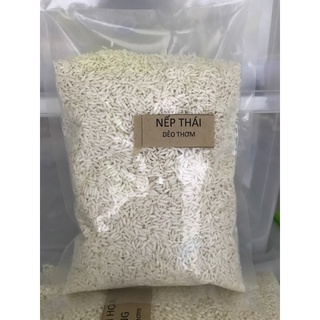 1kg gạo nếp thái dẻo thơm -Nếp thái hạt dài nấu xôi