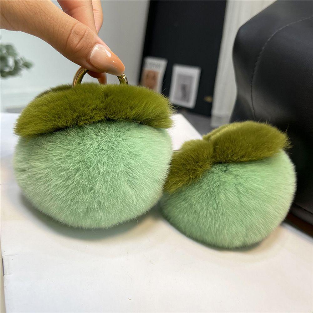 Móc Chìa Khóa Xe Hơi Đồ Chơi Nhồi Bông Persimmon 4 Màu Mềm Mại