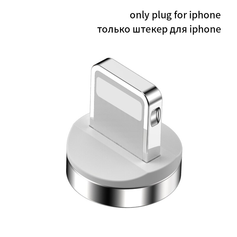 Cáp Sạc Từ Tính Rock Sạc Nhanh 3A Giắc Cắm Micro USB/Type C/iPhone Tùy Chọn Có Thể Mua Riêng Cho Iphone Samsung Xiaomi