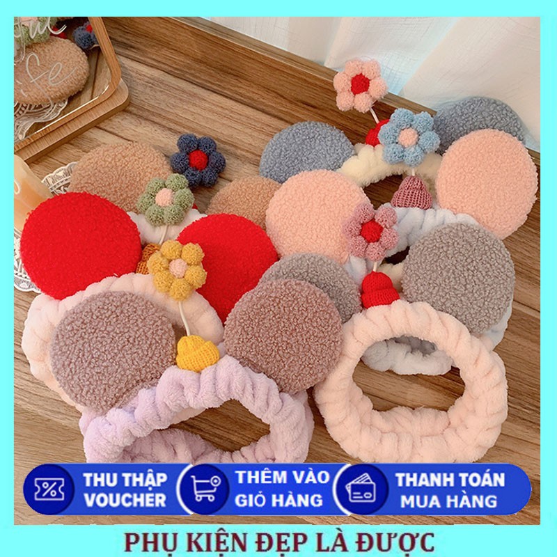 Băng Đô Tai Chuột MICKEY Phong Cách Hàn Quốc Dễ Thương