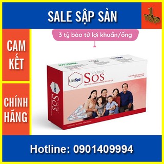 Bào tử lợi khuẩn Livespo spobio SOS cho người bị tiêu chảy cấp 10 ống