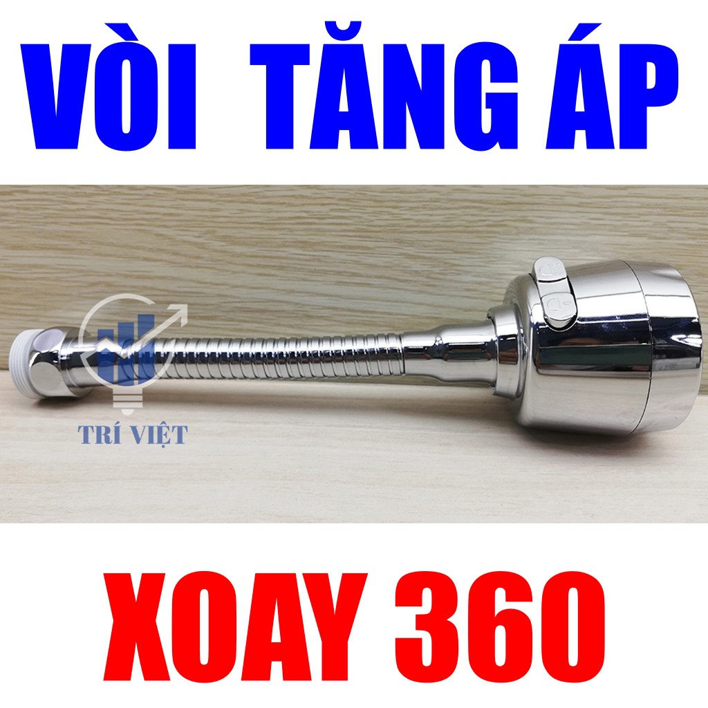 [Chính hãng] ĐẦU NỐI VÒI RỬA CHÉN XI XOAY 360 ĐỘ TIỆN LỢI