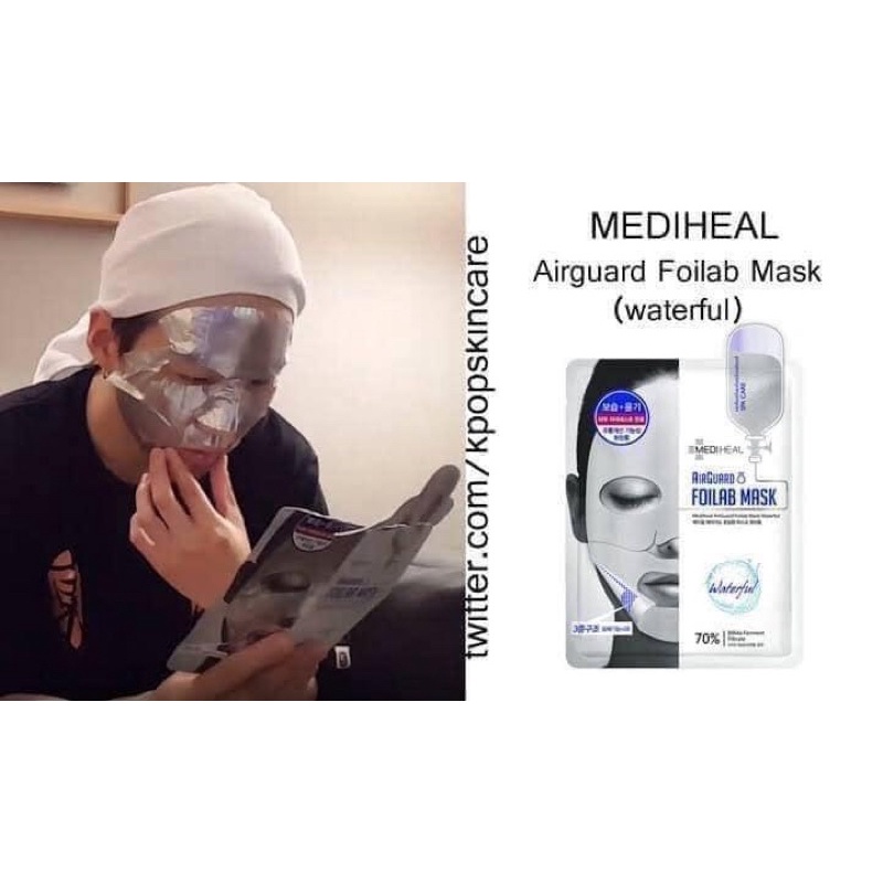 Mặt nạ lá bạc Med.iheal Airguarb Foilab Mask