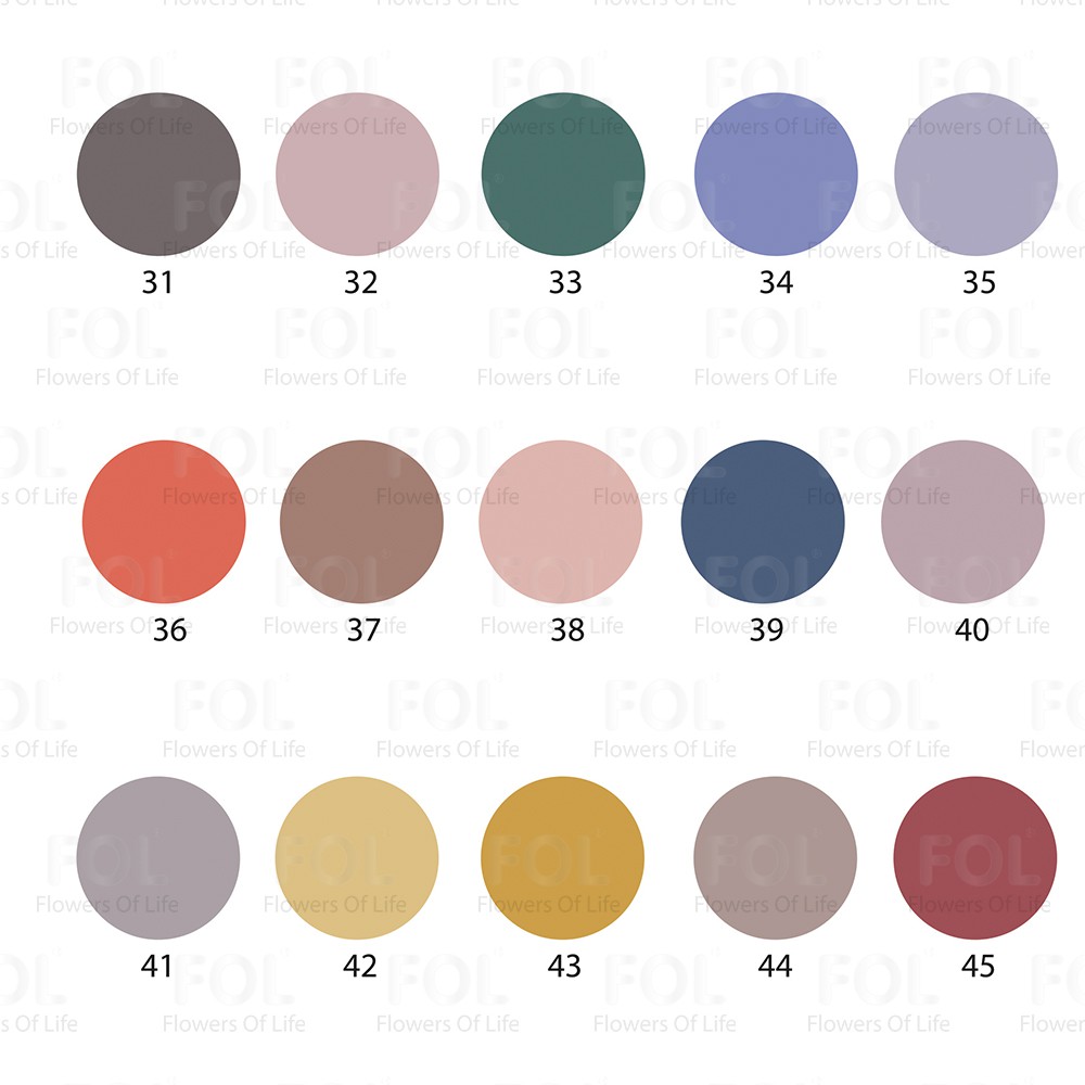 Bột Nhúng Màu Fol 28g (Màu 01 - 50)