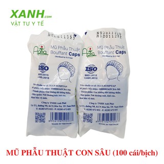 Mũ phẫu thuật con sâu