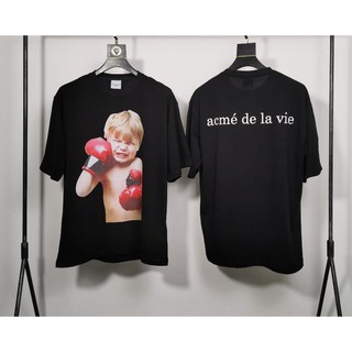 Áo Thun ADLV Tay Ngắn Chất Cotton In Hoạ Tiết Cho Nam Và Nữ