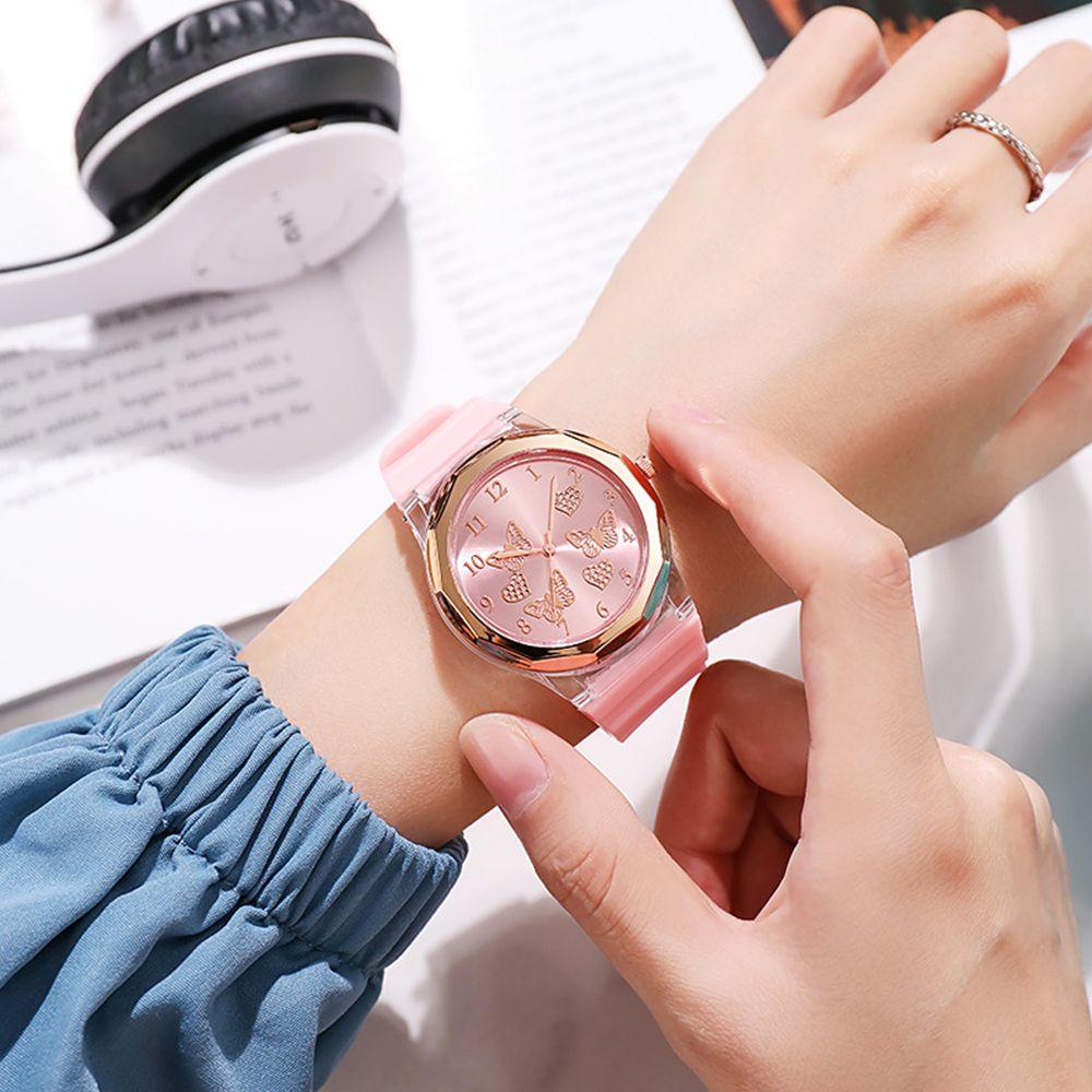 Đồng Hồ Đeo Tay Dây Cao Su Thời Trang Dành Cho Nữ|Đồng Hồ Đeo Tay Thời Trang Cá Tính